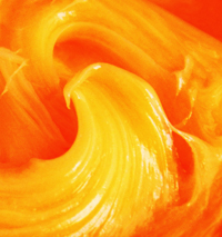 Swirls of Medical (USP) Grade Lanolin Which is Used to Make Intensive Blend (TM) Skin Care/Moisturization Salve